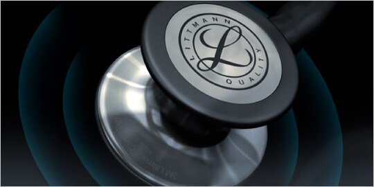 bell of stethoscope
